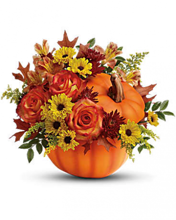 Teleflora's Warm Fall Wishes Bouquet Bouquet