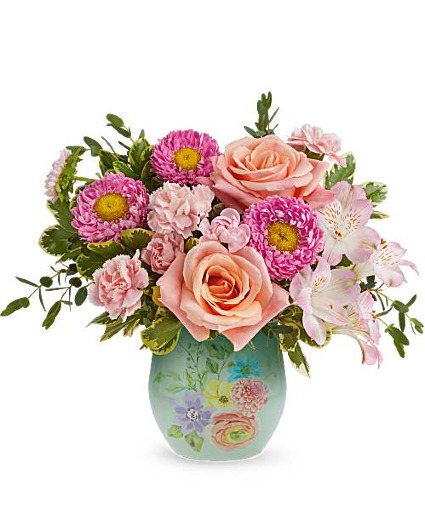 Teleflora's Watercolor Garden Bouquet Mother's Day Arrangement
