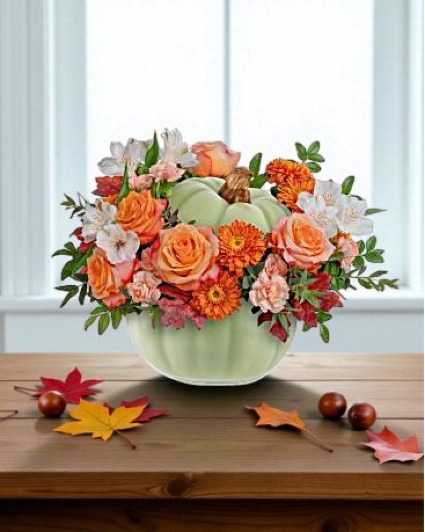 Teleflora's Whimsy Pumpkin Bouquet Fall