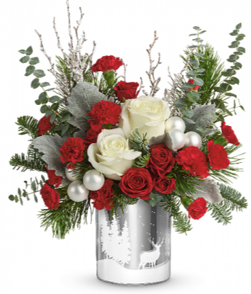 Teleflora's Winter Silhouettes Bouquet PM Christmas