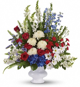 Teleflora's With Distinction Sympathy Arrangement