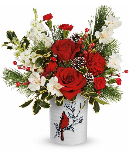 Teleflora's Woodland Cardinal Bouquet 