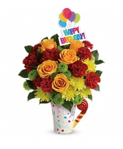 TBC01-1 Fun n Festive Keepsake Vase