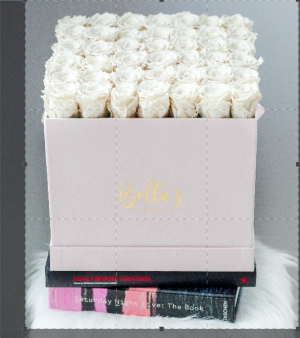 Tender Blush Love 50 Creamy Roses Only