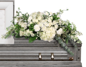 Tender Comfort Child's Casket Spray in Albany, NY | Ambiance Florals & Events