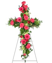 Tender Cross Standing Spray