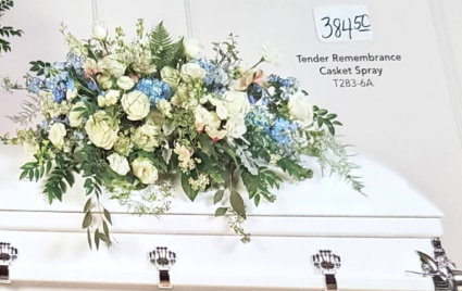 Tender Remembrance Casket Spray  