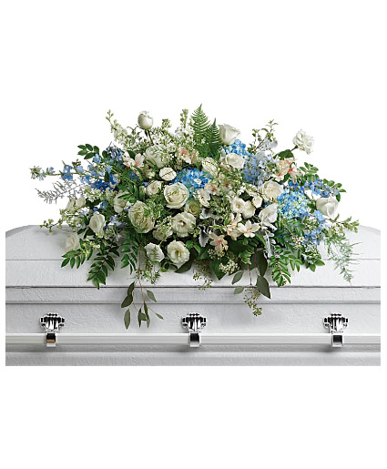  Tender Remembrance Casket Spray 