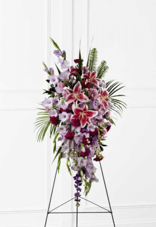 Tender Touch Standing Spray in Las Vegas, NV | Blooming Memory