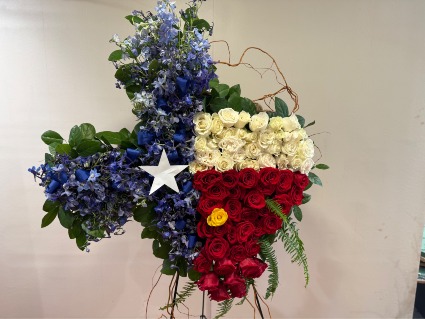 Texas Spray Funeral Arrangement