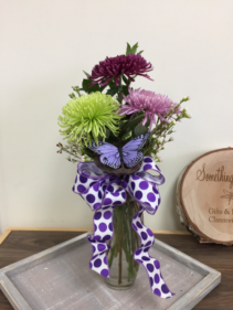 Thanks for all you do Vase arrangement