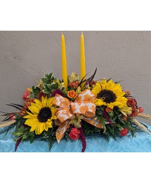 Thankful and Grateful  Family Centerpiece