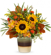 Thankfully Yours Stoneware Vase