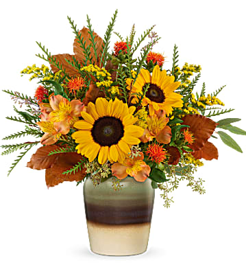 Thankfully Yours Stoneware Vase