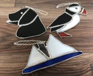 Newfoundland products   Assorted Locally made stained glass 
