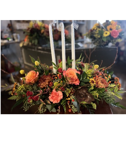 Thanksgiving 3 Candle Centerpiece 