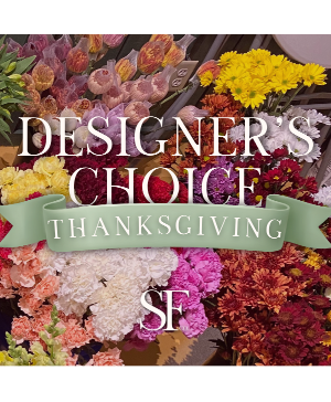 Thanksgiving Florals Designer's Choice 