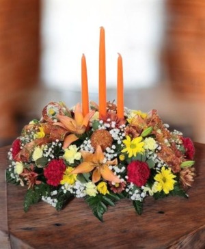 Thanksgiving Sparkle FHF-F35 Fresh Flower Arrangement (Local Delivery Only)