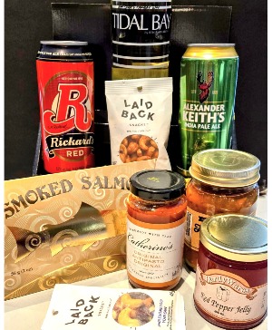 THE CANADIAN... EH !  SOLD OUT. A  Canadian basket, from coast to coast artisans