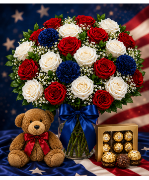 The Americana Romance Call Us for Faster Service & Daily Specials: (915) 303-8500 Text Us to Order Anytime: (915) 505-3708 Your trusted source for Flowers & Delivery in El Paso TX