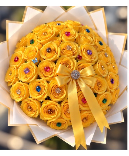 The Bedazzled Trend Bouquet Birthday, Romance, Get Well.