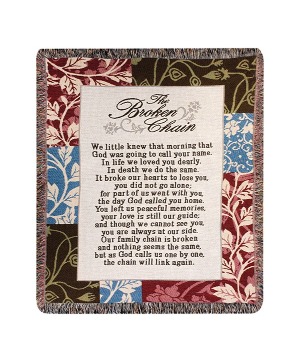 The Broken Chain Woven Throw