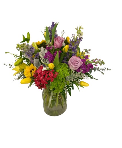The Cindy Pastel vase with loads of texture