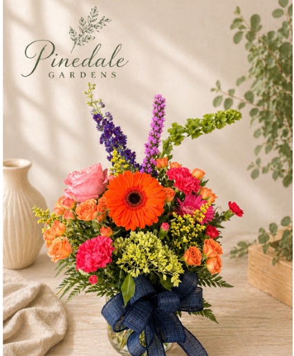 The Colorful Creation Bouquet  Vase Arrangement