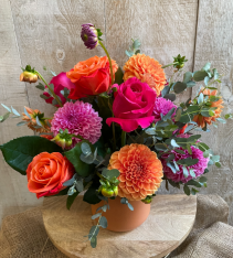 The Dahlia Rose Flower Arrangement
