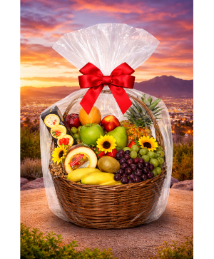 The El Paso TX  Fresh Harvest Basket Call Us for Faster Service & Daily Specials: (915) 303-8500 Text Us to Order Anytime: (915) 505-3708 Your trusted source for Flowers & Delivery in El Paso TX