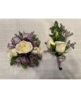 The Essentials Corsage and Boutonnière