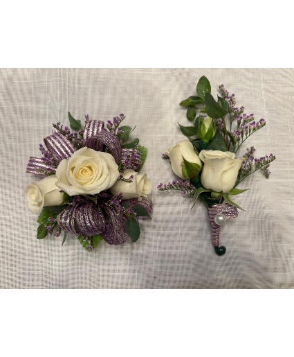 The Essentials Corsage and Boutonnière