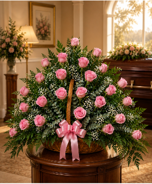 The Everlasting Rose Basket Call Us for Faster Service & Daily Specials: (915) 303-8500 Text Us to Order Anytime: (915) 505-3708 Your trusted source for Flowers & Delivery in El Paso TX 