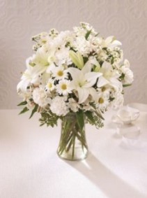 The FTD Angel Wings Vase Arrangement