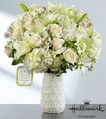 Loved, Honored and Remembered sympathy flowers