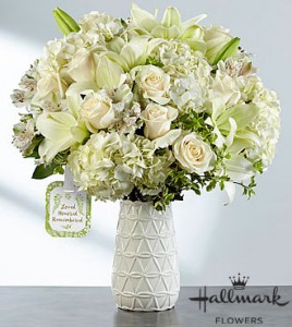 Loved, Honored and Remembered sympathy flowers