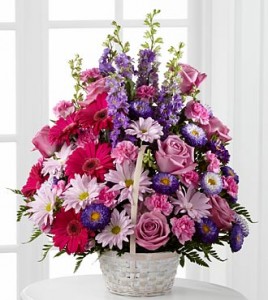The FTD Pastel Peace Basket 