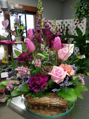The Gardener Basket Arrangement