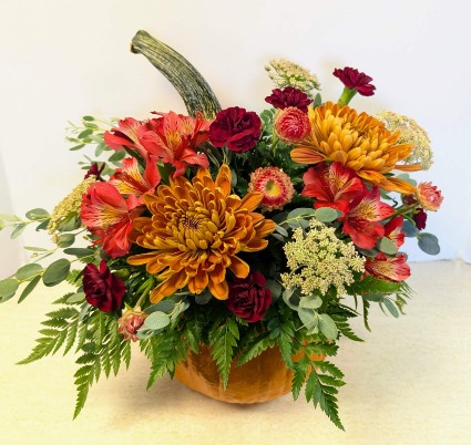 The Great Pumpkin Fresh Pumpkin Arrangement 