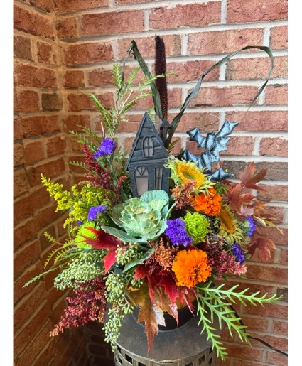 The haunted Harvest Whimsical Autumn Garden