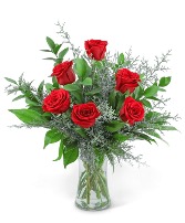 The Holiday Six Flower Arrangement 