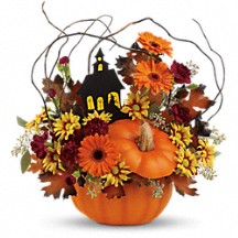 The Haunted Pumpkin Fall Bouquet