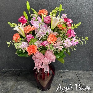 The Sophia Vase Arrangement in Carlsbad, NM - Angee's Flowers