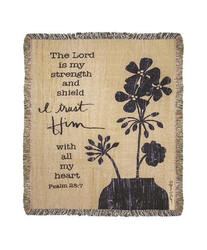 The Lord is My Strength Throw