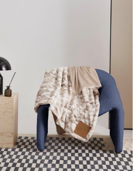 The Lord's Prayer" Faux Fur Blanket 