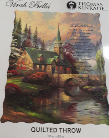 The Lords Prayer Quilted Throw 