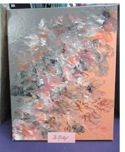 The Meeting  Painting