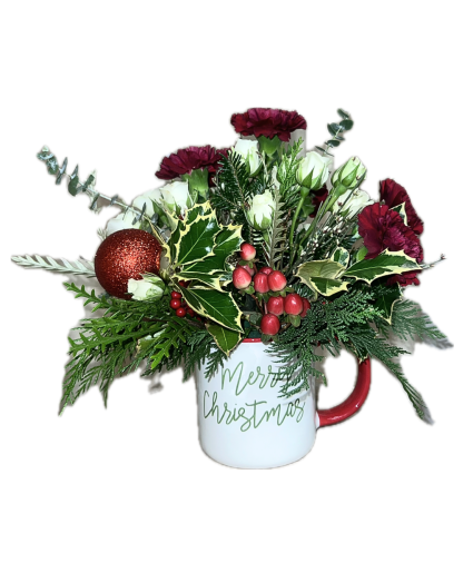 The Merry Mug Floral Arrangement
