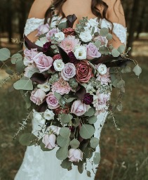 The Moody Mauves Bridal Bouquet 