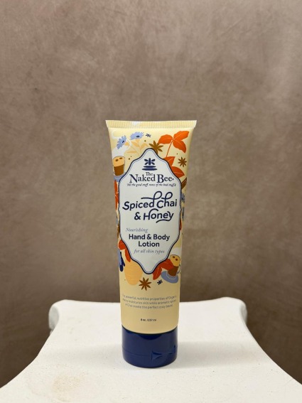 The Naked Bee Spiced Chai & Honey Lotion 8oz Gift Item